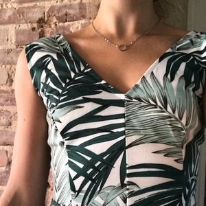 Palm Plant dress